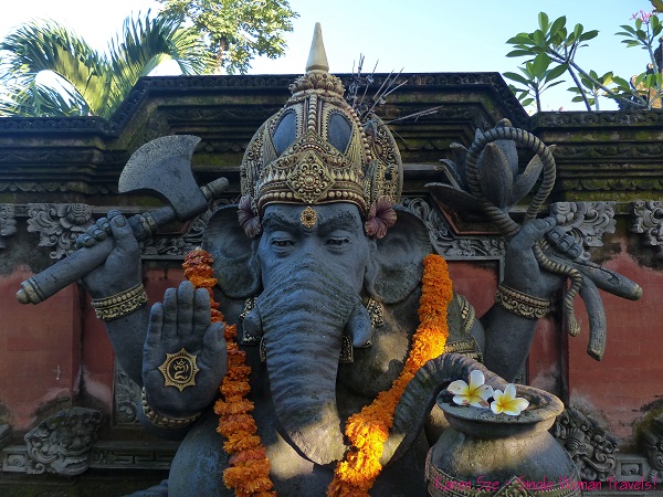 Gorgeous Ganesha sculpture found in Ubud, Bali, Indonesia