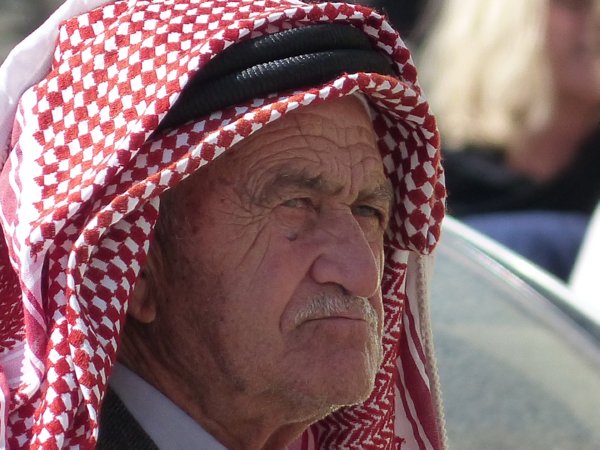 Old man in Bethlehem Palestine